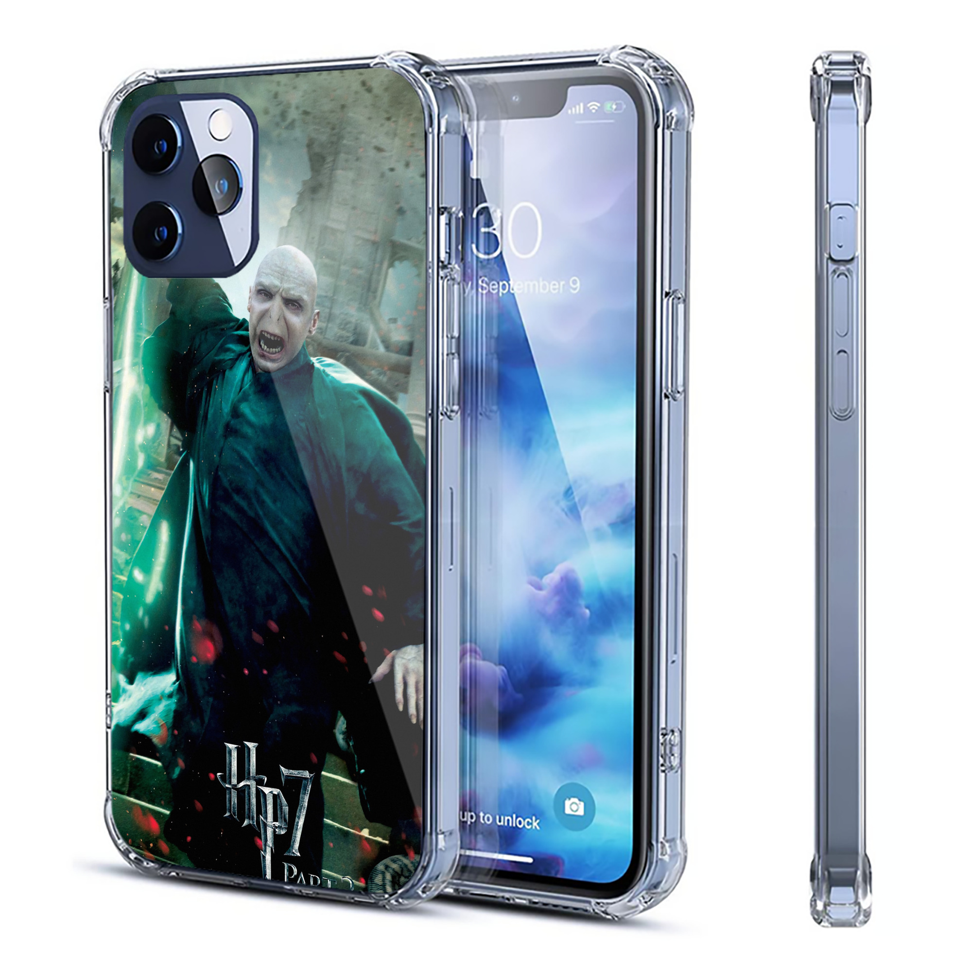 （画像用） Harry Potter ハリー・ポッターシリーズ 【iPhone 12シリーズ対応】透明スマホケース（クリアソフトケース）